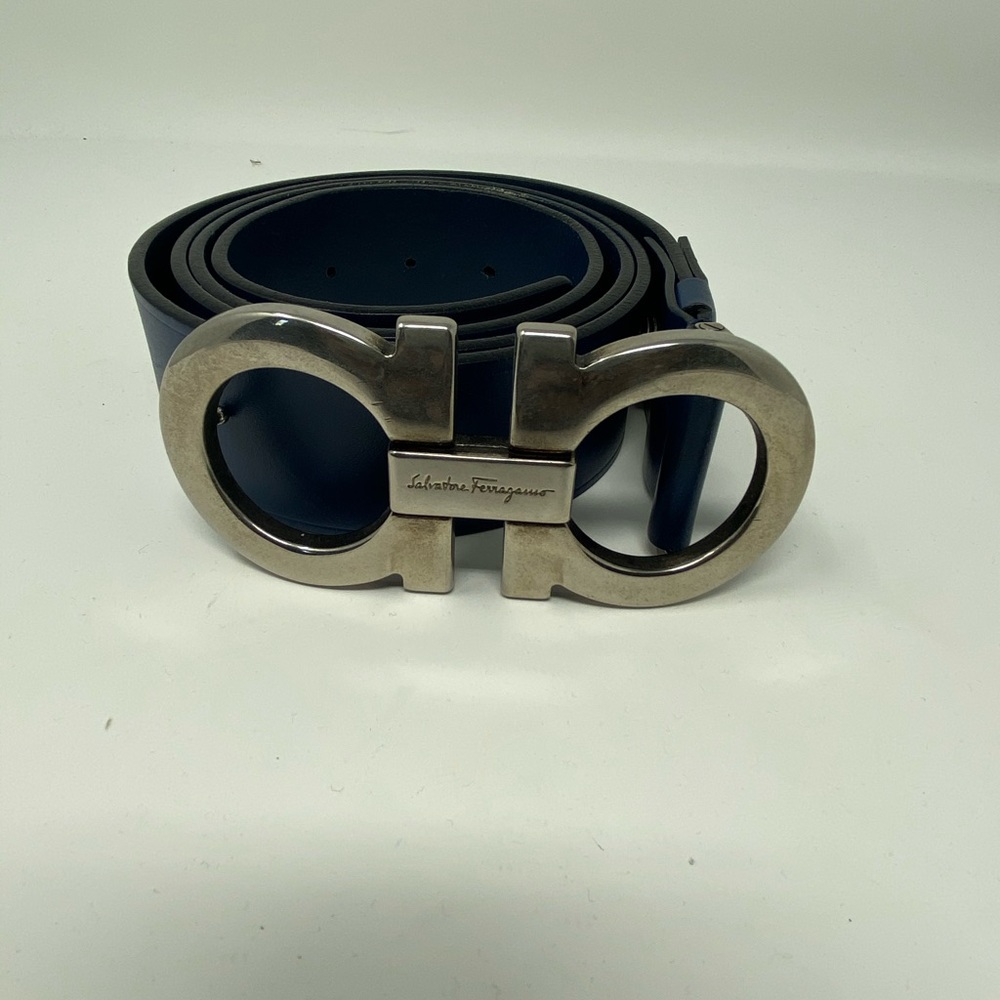 Ferragamo belt big buckle